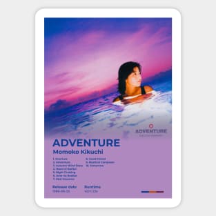 Adventure - Momoko Kikuchi Sticker